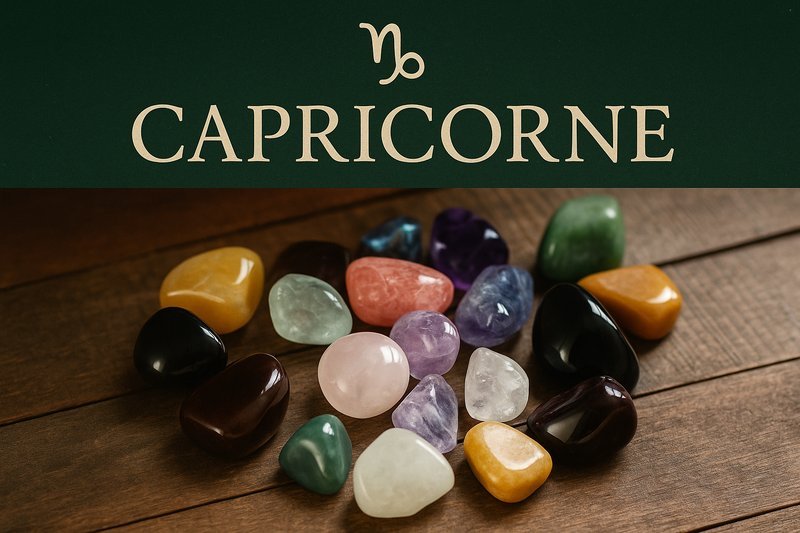 meilleurs pierres pour le capricorne