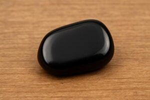 onyx noir pierre roulée lithothérapie