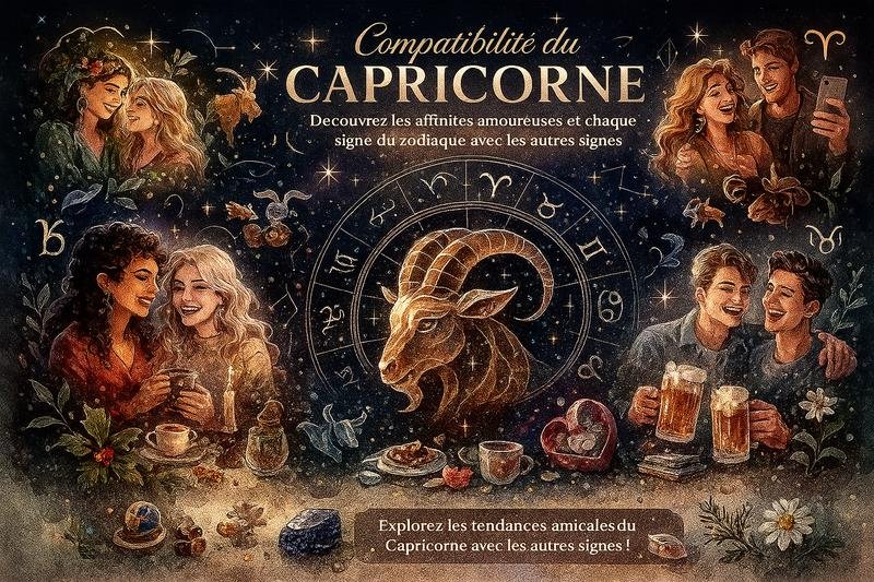 capricorne compatibilite amicale